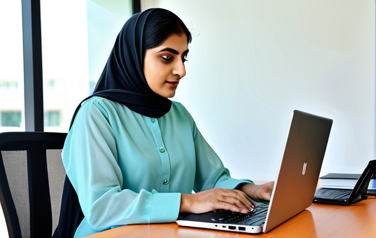 **

"A professional Pakistani businesswoman in a modest shalwar kameez, working on a laptop at a modern desk in a bright, open office in Karachi, fully clothed, appropriate attire, safe for work, perfect anatomy, natural proportions, professional, high quality, family-friendly."

**