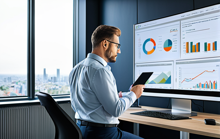 **

"A successful logistics manager in a modern office, wearing a smart, fully clothed business attire, reviewing supply chain data on a large screen. The office has a panoramic city view. Safe for work, appropriate content, perfect anatomy, natural proportions, professional, modest clothing, well-lit, high-resolution."

**
