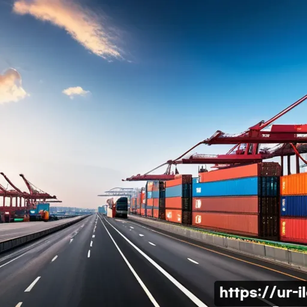 국제물류사 자격증 공부 방법 추천 - **Prompt 1: The Vast Network of Global Supply Chain**
    "A panoramic, wide-angle shot capturing th...