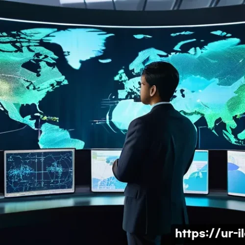 국제물류사 자격증 활용 가능한 업종 - **Prompt 1: Global Logistics Architect - The Digital Navigator**
    A highly detailed, cinematic im...