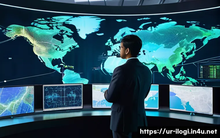 국제물류사 자격증 활용 가능한 업종 - **Prompt 1: Global Logistics Architect - The Digital Navigator**
    A highly detailed, cinematic im...